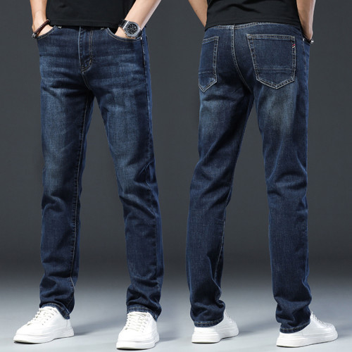 2025新款牛仔褲男款直筒寬松彈力秋冬款休閒男褲秋季男士長褲子男 2025新款牛仔褲男款直筒寬松彈力秋冬款休閒男褲秋季男士長褲子男