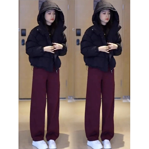 洋氣寬松韓版羽絨棉服女2025冬新款時尚連帽百搭顯瘦麵包服短外套 洋氣寬松韓版羽絨棉服女2025冬新款時尚連帽百搭顯瘦麵包服短外套