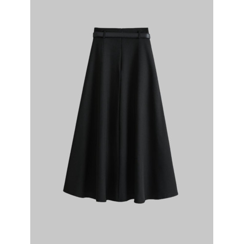 大洪官方嚴選店復古畫報秋冬高腰垂感中長職業半身裙A字繖裙顯瘦 大洪官方嚴選店復古畫報秋冬高腰垂感中長職業半身裙A字繖裙顯瘦