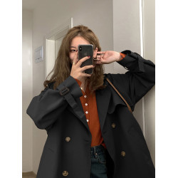 短款風衣外套女小個子2025新款春秋季今年流行英倫風卡其色薄春裝