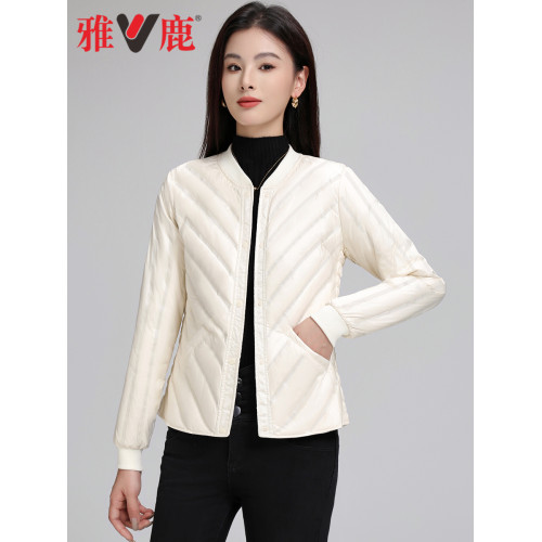 雅鹿羽絨內膽女2025新款修身輕薄長袖內搭短款貼身馬甲內穿羽絨服 雅鹿羽絨內膽女2025新款修身輕薄長袖內搭短款貼身馬甲內穿羽絨服