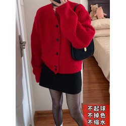 大碼胖M毛呢短裙女小個子褲裙遮胯a字裙顯瘦包臀裙半身裙短款秋冬