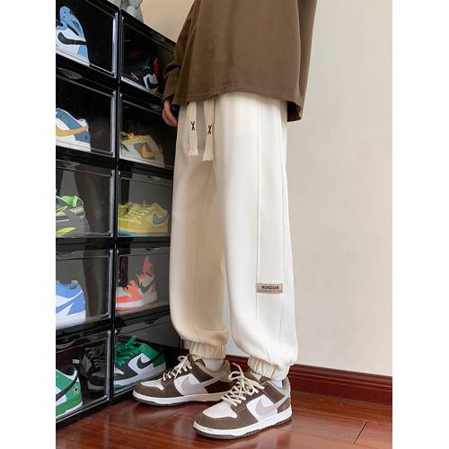 運動褲子微胖女生秋冬初中高中學生休閒寬松束腳胖mm大碼加絨衛褲 運動褲子微胖女生秋冬初中高中學生休閒寬松束腳胖mm大碼加絨衛褲