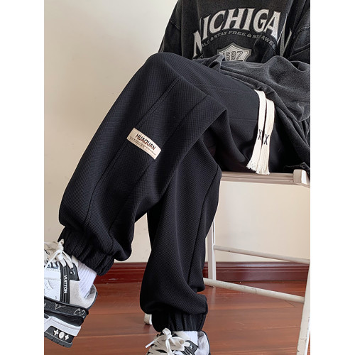 運動褲子微胖女生秋冬初中高中學生休閒寬松束腳胖mm大碼加絨衛褲 運動褲子微胖女生秋冬初中高中學生休閒寬松束腳胖mm大碼加絨衛褲