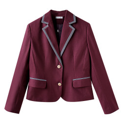 鋒萃 韓版西裝証件照網紅 西服學生裝情侶裝英倫學院風JK製服外套