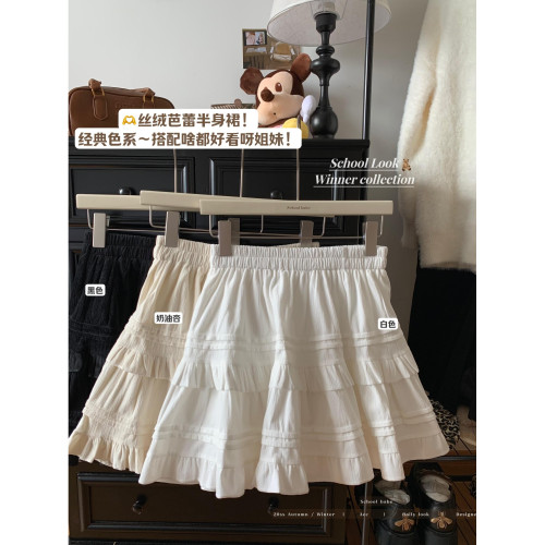 下架學姐絲絨甜美芭蕾風高腰半身裙女秋季蓬蓬A字顯瘦蛋糕短裙ins 下架學姐絲絨甜美芭蕾風高腰半身裙女秋季蓬蓬A字顯瘦蛋糕短裙ins