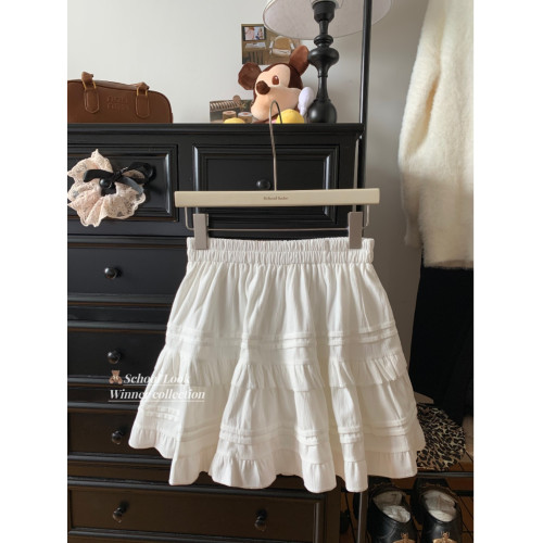 下架學姐絲絨甜美芭蕾風高腰半身裙女秋季蓬蓬A字顯瘦蛋糕短裙ins 下架學姐絲絨甜美芭蕾風高腰半身裙女秋季蓬蓬A字顯瘦蛋糕短裙ins