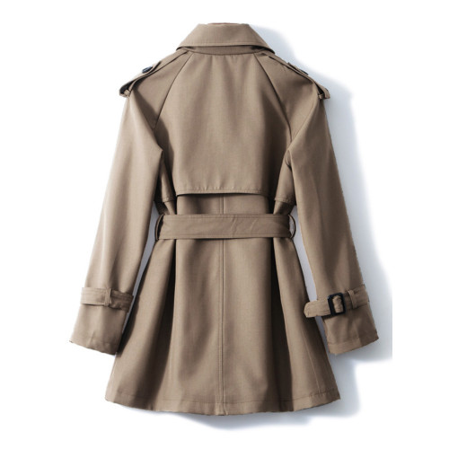 短款風衣外套女小個子2025春秋裝新款韓版寬松高級質感休閒女大衣