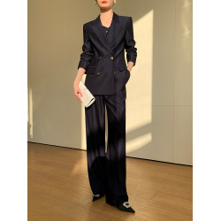 高級感西裝套裝女2025新款秋冬季氣質高級休閒職業西服馬甲三件套