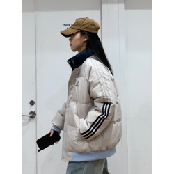 2024新款冬季棉衣女高級感超好看韓系羽絨棉服小個子情侶棉襖外套