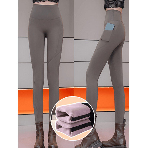 加絨鯊魚褲女秋冬新款高腰彈力字母小腳褲顯瘦百搭口袋瑜珈褲子 加絨鯊魚褲女秋冬新款高腰彈力字母小腳褲顯瘦百搭口袋瑜珈褲子