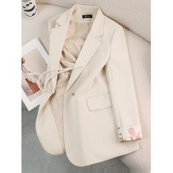 新中式國風西裝外套女2025秋季新款女裝高級感小個子爆款休閒西服