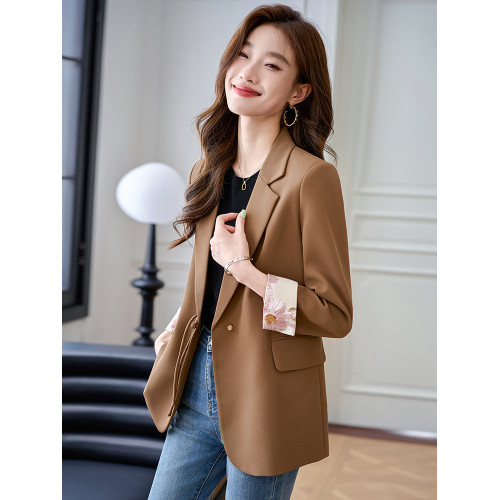 新中式國風西裝外套女2025秋季新款女裝高級感小個子爆款休閒西服 新中式國風西裝外套女2025秋季新款女裝高級感小個子爆款休閒西服