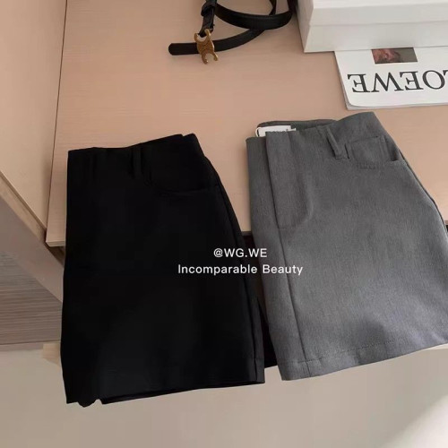 氣質韓版辣妹a字裙高腰顯瘦灰色半身裙女夏季新款休閒小個子短裙