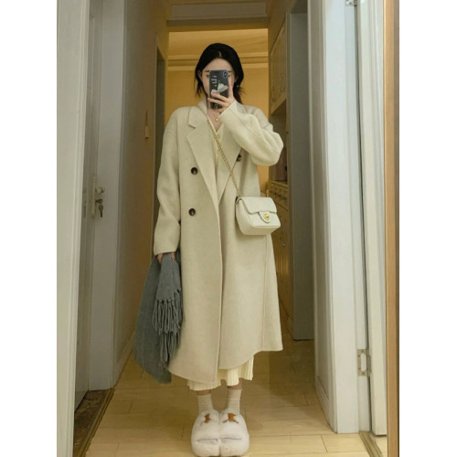 羽絨服內膽呢子大衣女中長款小個子2025新款冬季加厚保暖毛呢外套 羽絨服內膽呢子大衣女中長款小個子2025新款冬季加厚保暖毛呢外套