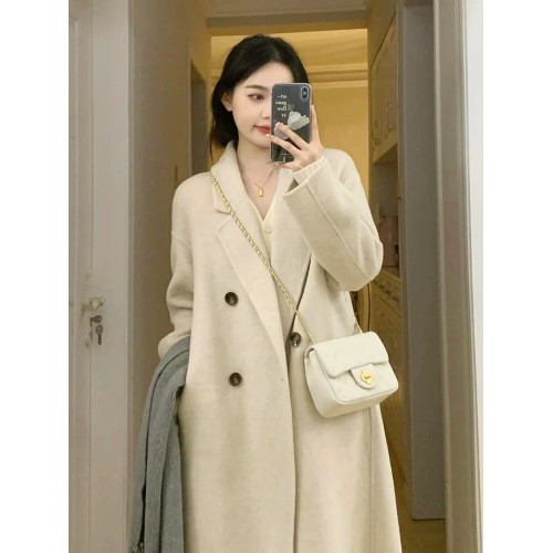 羽絨服內膽呢子大衣女中長款小個子2025新款冬季加厚保暖毛呢外套 羽絨服內膽呢子大衣女中長款小個子2025新款冬季加厚保暖毛呢外套