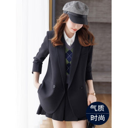 咖色西裝外套女2025新款今年流行春秋季高級感炸街小個子西服早春