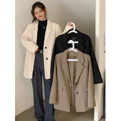 大碼胖MM黑色休閒西裝外套女早秋季2025新款高級感氣質小西服上衣