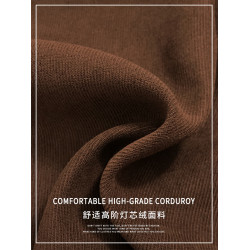 燈芯絨襯衫女加厚曡穿冬季寬松外穿假兩件上衣港味復古咖啡色襯衣