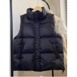 小麗衣櫃秋冬羽絨馬甲女90白鴨絨羽絨服寬松坎肩背心外穿馬夾外套