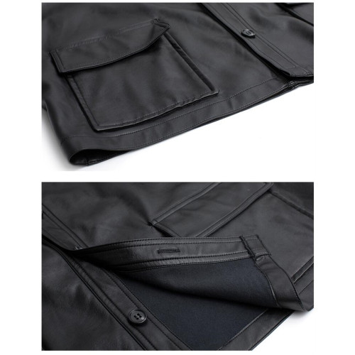 ulzzang帥氣百搭PU皮衣女春秋2025新款短款修身高腰皮夾克小外套 ulzzang帥氣百搭PU皮衣女春秋2025新款短款修身高腰皮夾克小外套