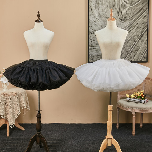 裙撐Lolita暴力狗短無骨軟紗鴨屁股裙撐蓬裙洛麗塔飛天裙撐半身裙 裙撐Lolita暴力狗短無骨軟紗鴨屁股裙撐蓬裙洛麗塔飛天裙撐半身裙