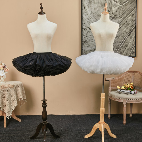 裙撐Lolita暴力狗短無骨軟紗鴨屁股裙撐蓬裙洛麗塔飛天裙撐半身裙 裙撐Lolita暴力狗短無骨軟紗鴨屁股裙撐蓬裙洛麗塔飛天裙撐半身裙