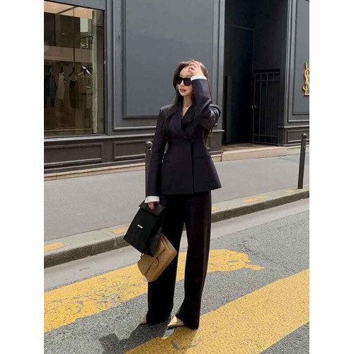 高級感西裝套裝女2024春秋新款氣質收腰顯瘦設計感職業西裝兩件套 高級感西裝套裝女2024春秋新款氣質收腰顯瘦設計感職業西裝兩件套