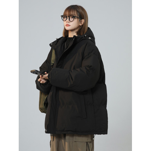 品牌旗下minette棉衣女冬季加厚保暖寬松連帽羽絨棉服麵包服外套