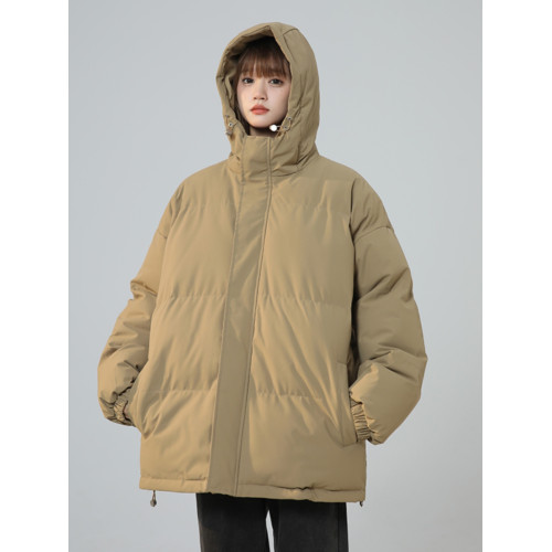 品牌旗下minette棉衣女冬季加厚保暖寬松連帽羽絨棉服麵包服外套