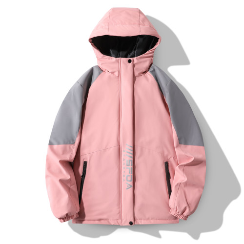 啄木鳥加絨加厚沖鋒衣外套女2024秋冬季連帽風衣棉服防風雨沖鋒衣 啄木鳥加絨加厚沖鋒衣外套女2024秋冬季連帽風衣棉服防風雨沖鋒衣