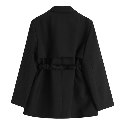 2025春秋季新款法式氣質百搭顯瘦收腰西裝外套女設計感小衆西服潮 2025春秋季新款法式氣質百搭顯瘦收腰西裝外套女設計感小衆西服潮