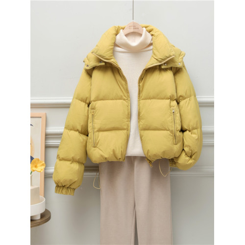 2025冬季韓版羽絨服女短款連帽小個子棉衣棉襖時尚寬松加厚麵包服 2025冬季韓版羽絨服女短款連帽小個子棉衣棉襖時尚寬松加厚麵包服