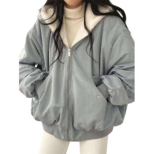 Winter Thicken Warm Jacket Women Double Sided Hooded Coats Winter Thicken Warm Jacket Women Double Sided Hooded Coats