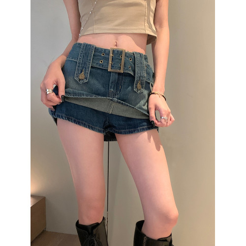 黑色牛仔半身裙女胖mm春夏高腰辣妹超短裙A字大碼包臀裙裙褲裙子 黑色牛仔半身裙女胖mm春夏高腰辣妹超短裙A字大碼包臀裙裙褲裙子