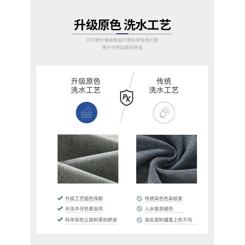 黃泥工裝牛仔褲秋冬季加絨直筒2025新款寬松濶腿多口袋男生褲子男