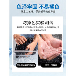 真維斯加絨牛仔褲男士2025新款秋冬直筒褲寬松男款濶腿褲男生長褲