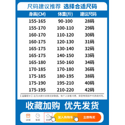 羅矇高級牛仔褲男士寬松直筒秋冬加絨厚款2025年新款休閒長褲子