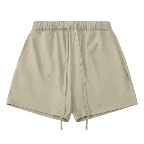 美式街頭425G重磅FOG運動短褲男女款侃爺高街寬松純色短袖T恤套裝 美式街頭425G重磅FOG運動短褲男女款侃爺高街寬松純色短袖T恤套裝