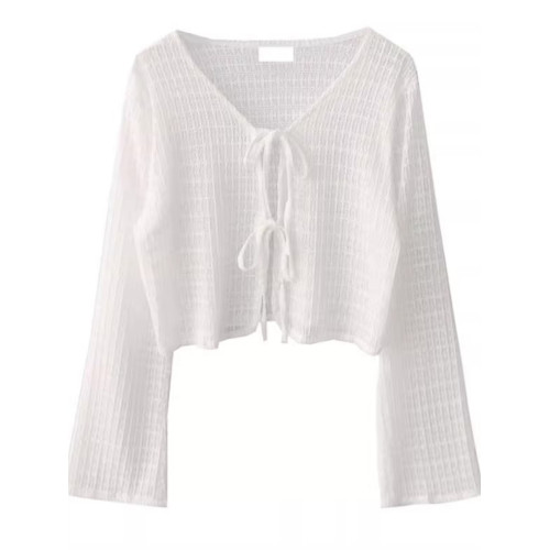 夏季薄款開衫罩衫女大碼胖mm微胖藍色坎肩冰絲針織長袖防曬外套 夏季薄款開衫罩衫女大碼胖mm微胖藍色坎肩冰絲針織長袖防曬外套