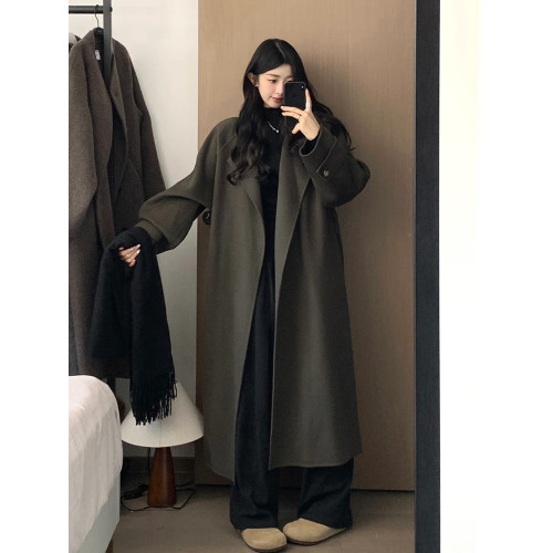 版型巨好看羽絨內膽大衣女羽絨服2025冬季新款呢子毛呢外套高級感