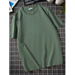 300斤加肥加大t恤男T恤黑白色短袖純棉夏肥佬特大碼體恤12XL