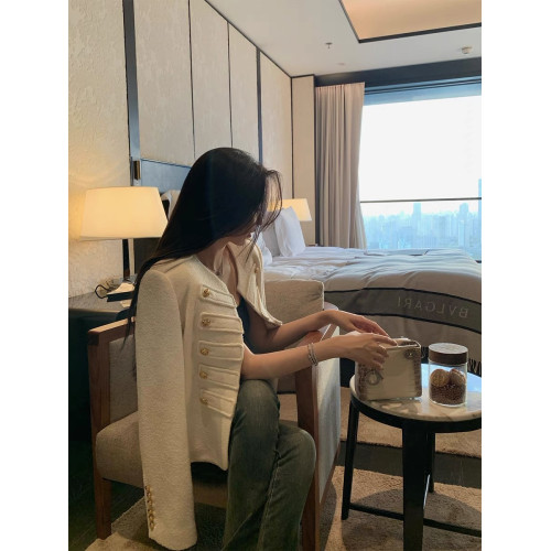 法式宮廷風短款外套女2025秋冬新款氣質名媛修身小香風高級感上衣 法式宮廷風短款外套女2025秋冬新款氣質名媛修身小香風高級感上衣