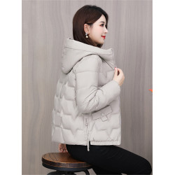 反季2025新款冬季羽絨棉服女士短款韓版修身棉衣輕薄加厚棉襖外套