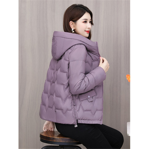 反季2025新款冬季羽絨棉服女士短款韓版修身棉衣輕薄加厚棉襖外套 反季2025新款冬季羽絨棉服女士短款韓版修身棉衣輕薄加厚棉襖外套