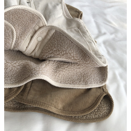 特大碼300斤復古羊羔毛馬甲女春秋冬燈芯絨加厚保暖無袖坎肩外套 特大碼300斤復古羊羔毛馬甲女春秋冬燈芯絨加厚保暖無袖坎肩外套