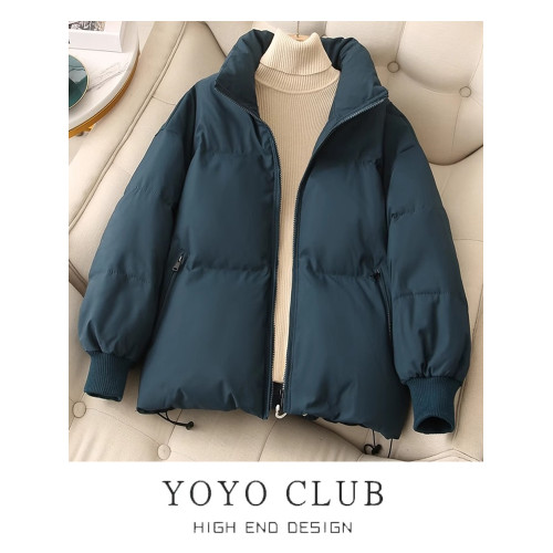 品牌折釦撿漏冬季短款羽絨棉衣女寬松加厚棉服麵包服時尚棉襖外套 品牌折釦撿漏冬季短款羽絨棉衣女寬松加厚棉服麵包服時尚棉襖外套