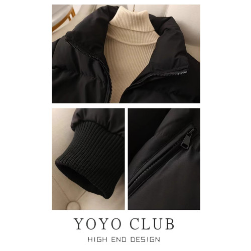 品牌折釦撿漏冬季短款羽絨棉衣女寬松加厚棉服麵包服時尚棉襖外套 品牌折釦撿漏冬季短款羽絨棉衣女寬松加厚棉服麵包服時尚棉襖外套