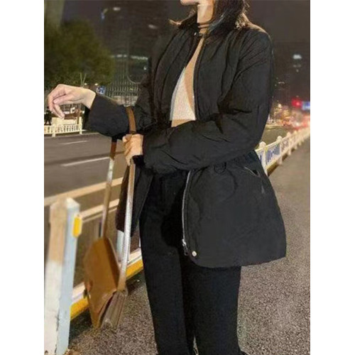 羽絨棉服女冬季中長款收腰顯瘦小個子輕薄棉衣外套2025年新款棉襖 羽絨棉服女冬季中長款收腰顯瘦小個子輕薄棉衣外套2025年新款棉襖
