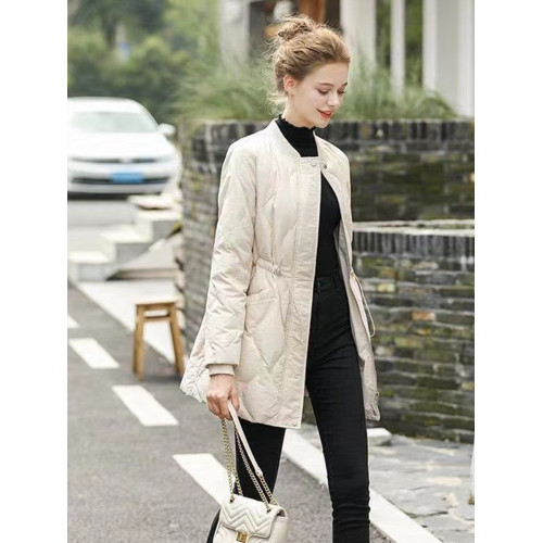 羽絨棉服女冬季中長款收腰顯瘦小個子輕薄棉衣外套2025年新款棉襖 羽絨棉服女冬季中長款收腰顯瘦小個子輕薄棉衣外套2025年新款棉襖